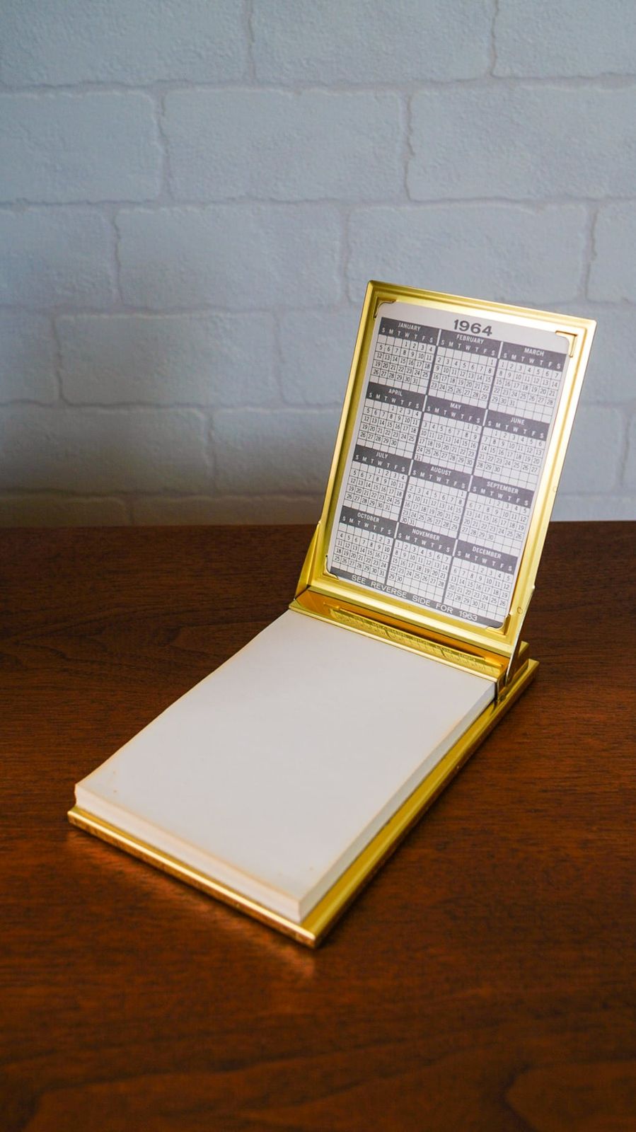 DEADSTOCK 1960s PARK SHERMAN パークシャーマン Ring The Date 卓上カレンダー デスク 万年 ヴィンテージ SKLAD-KIRPICHA_RU