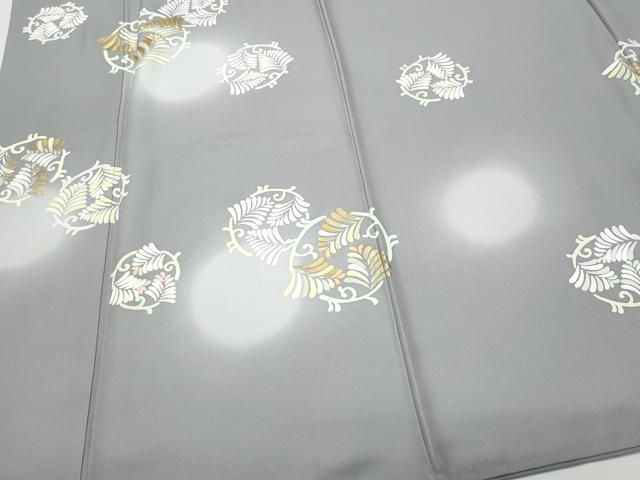 平和屋着物○訪問着 駒刺繍 唐草文 蛍暈し 金彩 正絹 逸品 CAAY2942vf