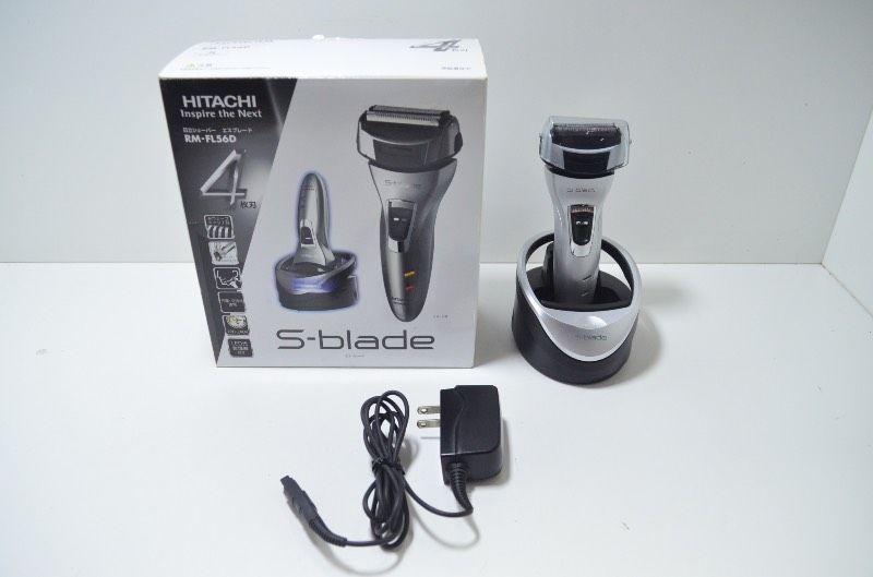【送料無料】 日立 HITACHI シェーバー S-blade RM-FL56D 充電交流式 4枚刃モデル