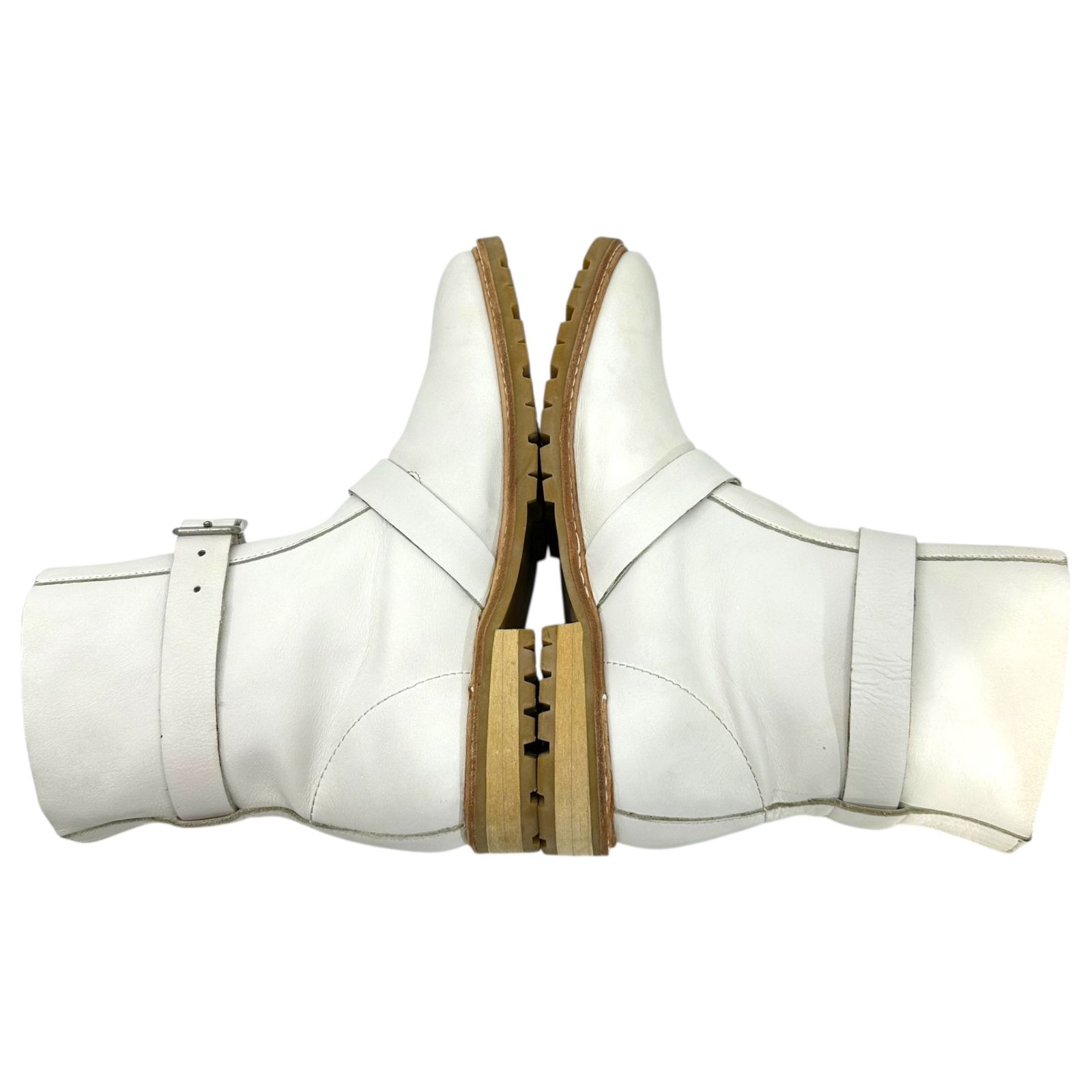 zucca(ズッカ) Double Belt Leather Engineer Boots ダブル