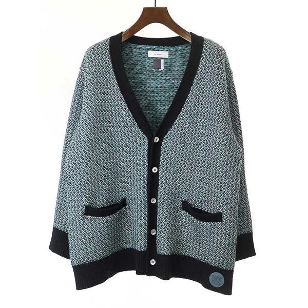 FACETASMファセッタズム22AWKNITCARDIGANオーバーサイズカーディガン  