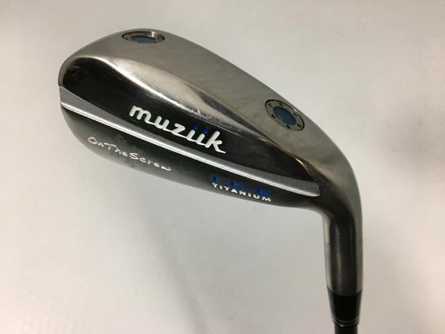 【中古ゴルフクラブ】ムジーク(muziik) On The Screw(オン・ザ・スクリュー) I.C.E チタニウム ユーティリティ UST マミヤ ATTAS MB-HY 95 U4【14日間返品OK】