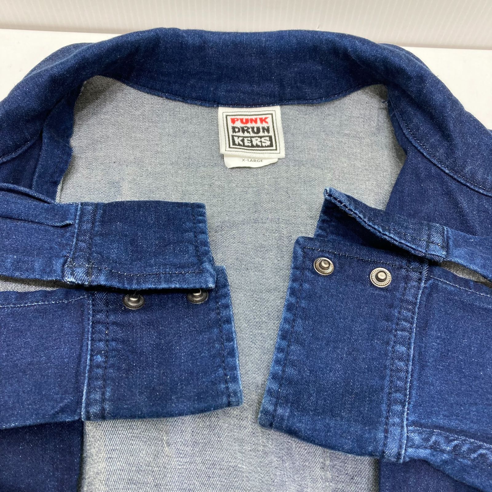 PUNK DRUNKERS つなぎ XL インディゴ ザリガニワークス - メルカリ