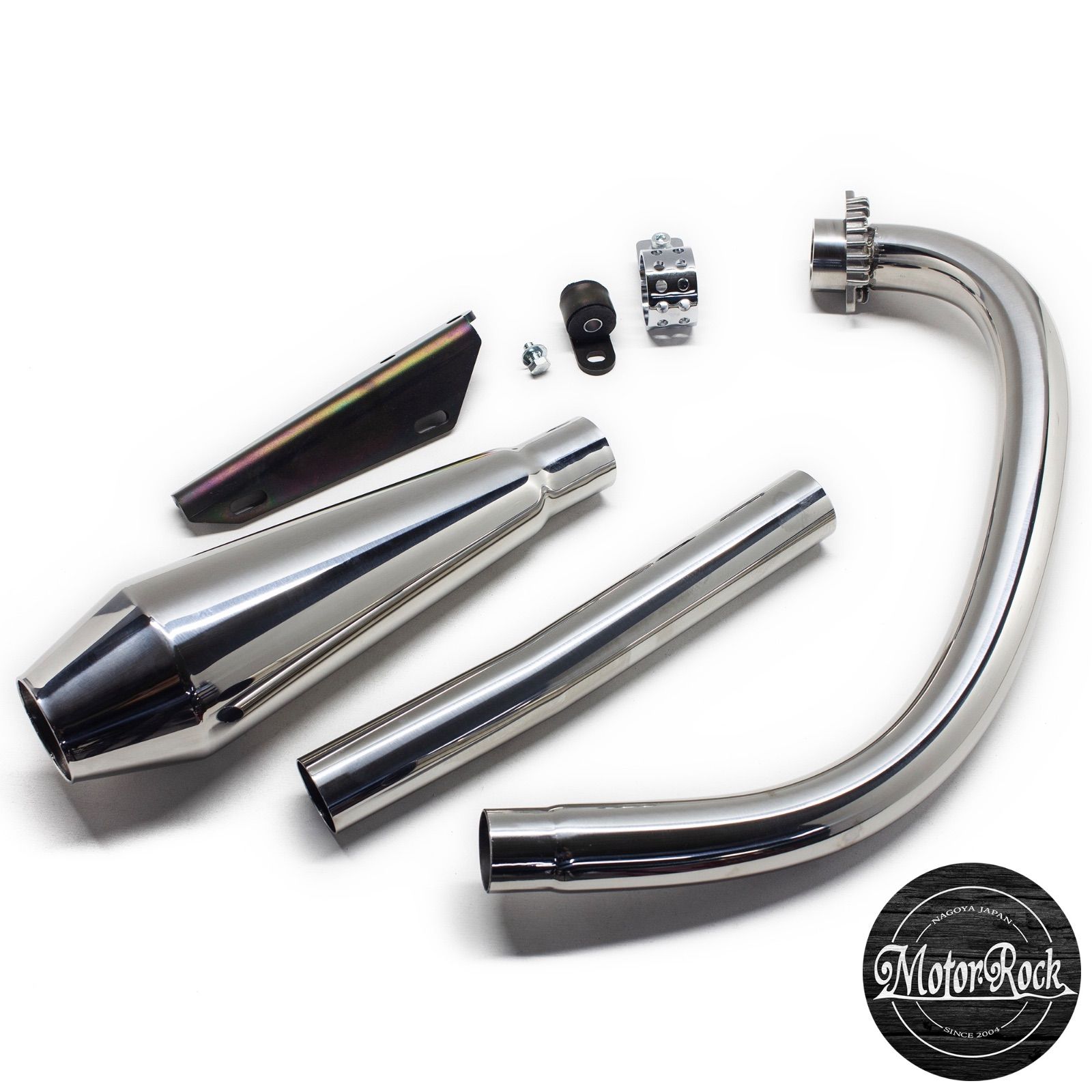 YAMAHA ヤマハ ステンレスメガホンサイレンサー SR400