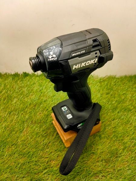 HiKOKI ハイコーキ 36V 充電式 インパクトドライバ ストロングブラック 蓄電池 充電器 ケース別売 WH36DD NNB