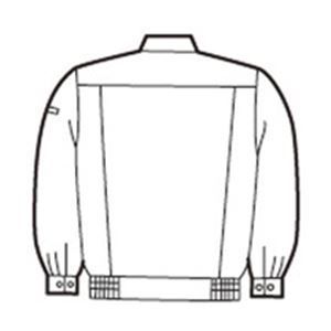 長袖ブルゾン 制電ソフトツイル アースグリーン Lサイズ