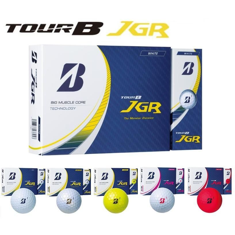 ブリヂストンゴルフ TOUR B JGR ゴルフボール 1ダース（12球入） 2023