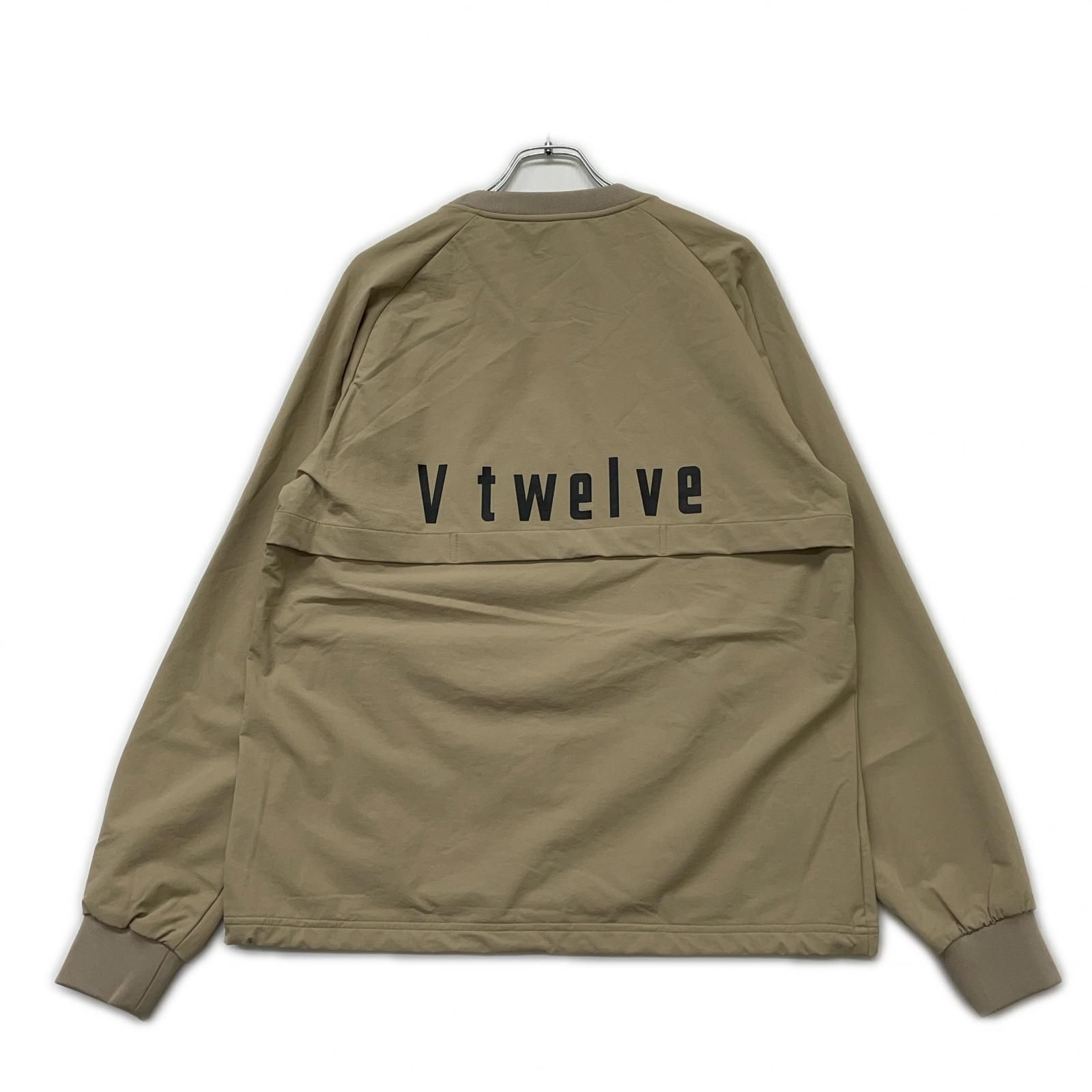 メンズ ヴィ トゥエルヴ V12 スニードジャック L ベージュ クルーネック
