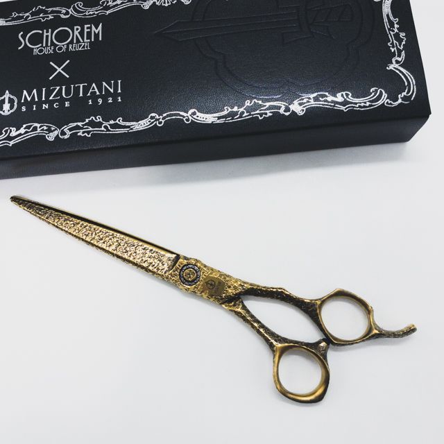 ミズタニシザーズ ミズタニシザーMIZUTANI SCISSORS SCHOREM MASTER BRUTALIST7.0ブルタリスト シザー オフセット 理容 美容ハサミ 美容師 理容師 右利き 7インチ sc1487