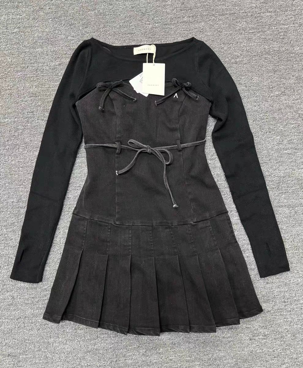 ANDMARY】Bonnie denim mini dress