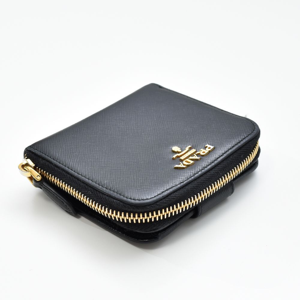 中古USED PRADA 財布 2つ折り 1ML522 ナイロン ブラック 895769 中古USED PRADA 財布 2つ折り 1ML522 ナイロン ブラック 895769