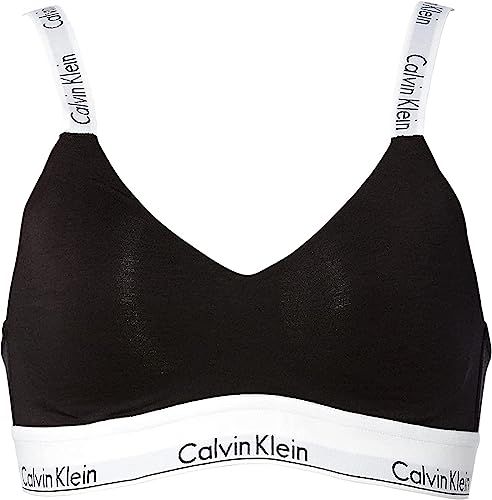 カルバンクライン ブラレット MODERN COTTON ck レディース ブラジャー M ブラック 並行輸入品