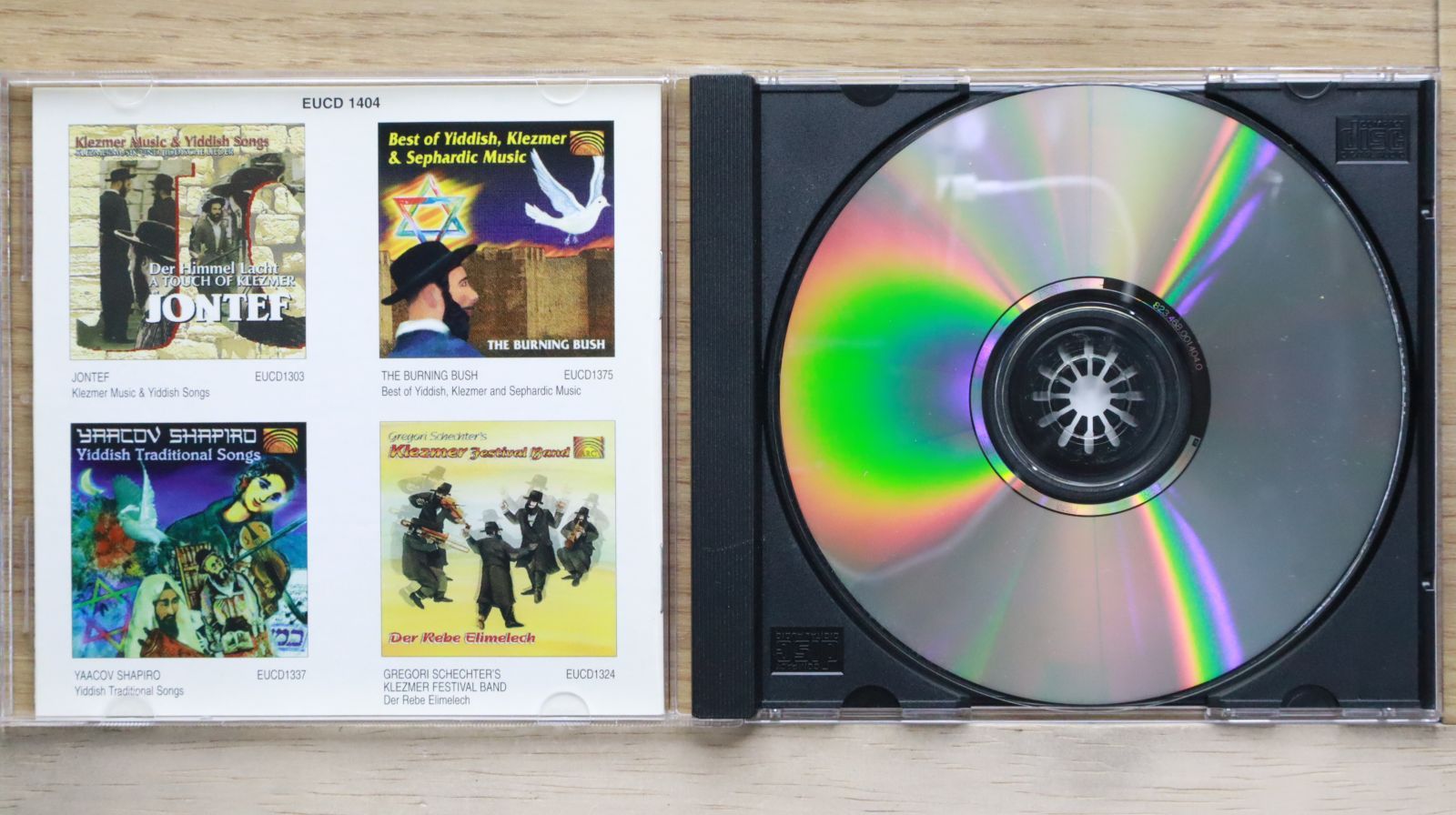 輸入盤CD☆オムニバス□ イディッシュ・ソング(ユダヤの歌)と