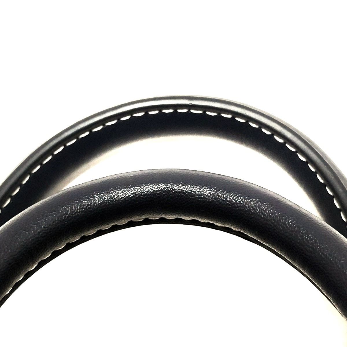 ネイビー×グレーベージュ ミニボストン