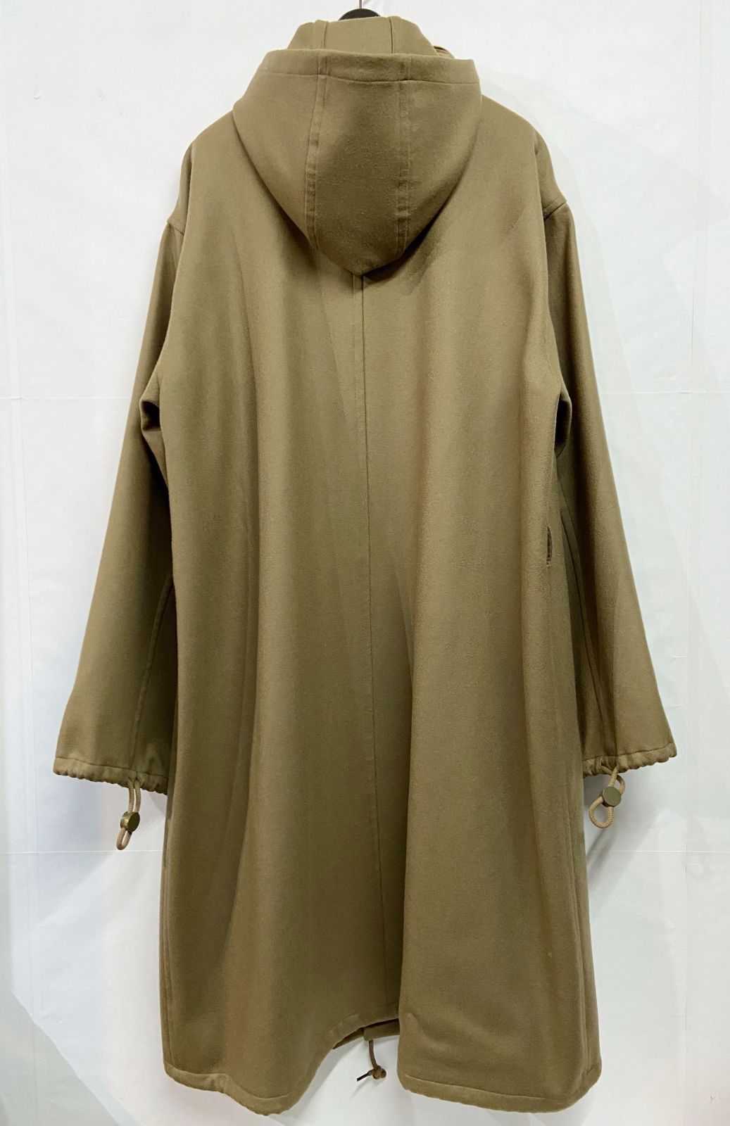 AURALEE｜オーラリー LIGHT MELTON LONG HOODED COAT ライトメルトン