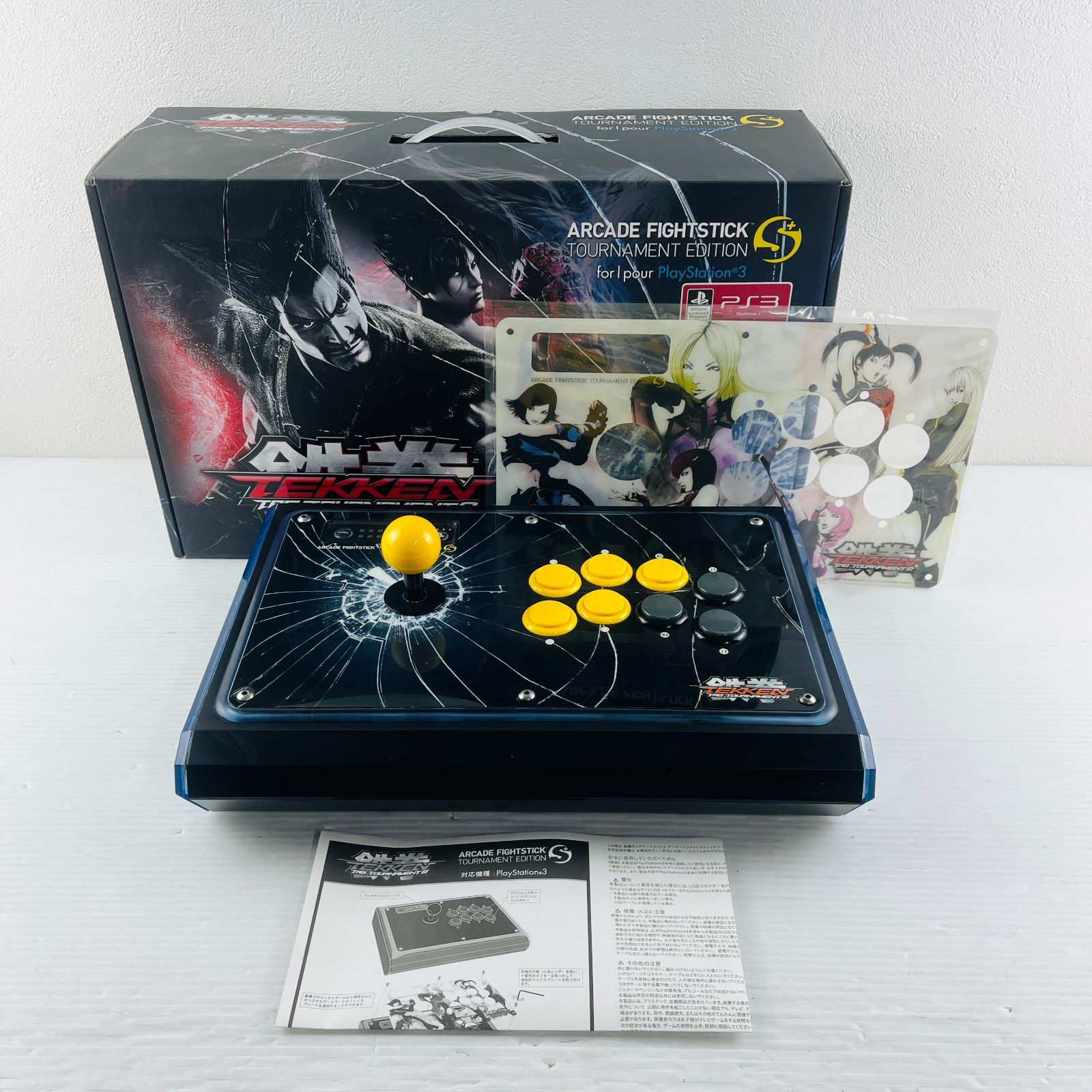 721 通電OK プレイステーション3用 PS3用 プレステ3用 鉄拳 TEKKEN タッグトーナメント2 マッドキャッツ アーケードファイトスティック ARCADE FIGHTSTICK トーナメントエディション TOURNAMENT EDITION