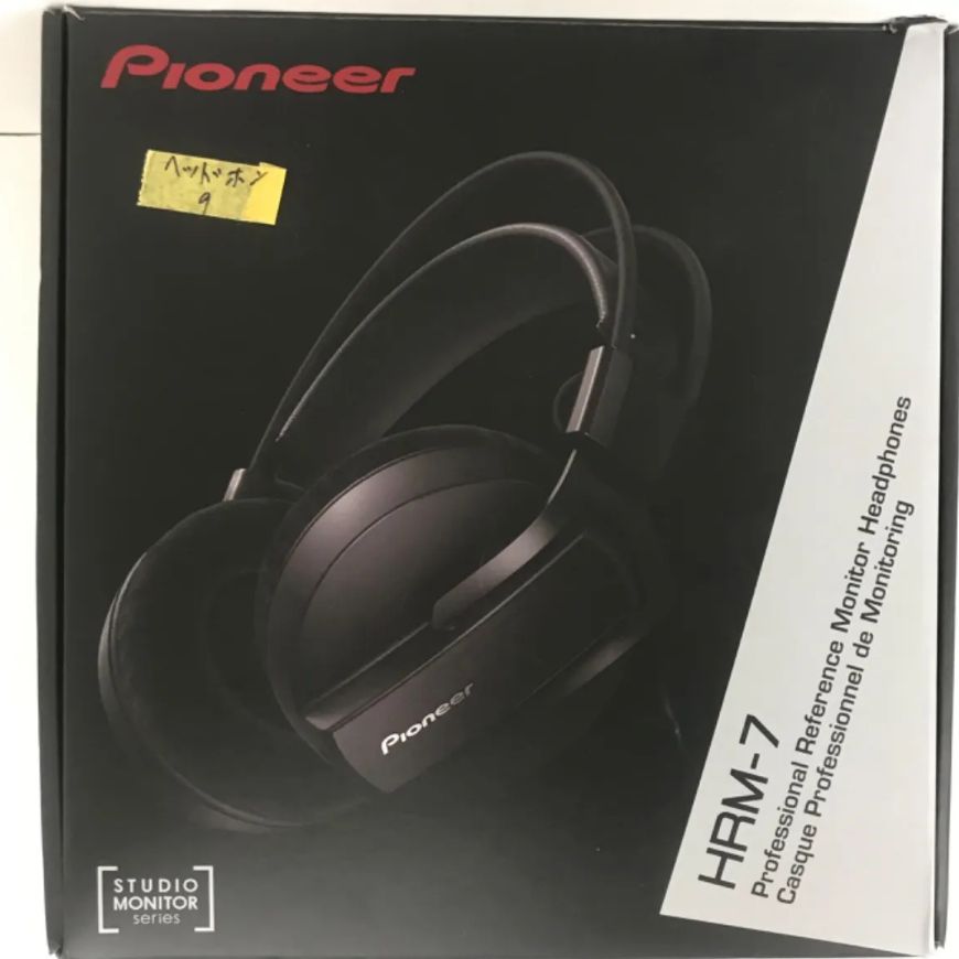 ほぼ新品】Pioneer HRM-7 ヘッドホン ブラック - mybest（土日祝休業