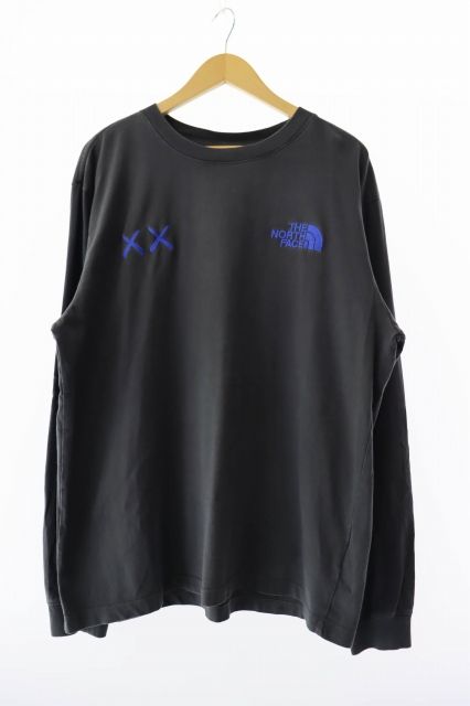ザノースフェイス THE NORTH FACE ×KAWS カウズ 22SS L/S Tee ザノースフェイス THE NORTH FACE ×KAWS カウズ 22SS L/S Tee