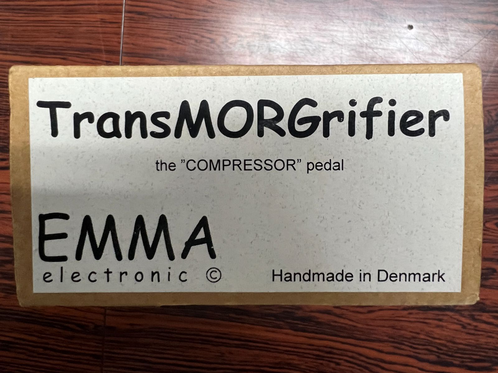 ギター EMMA Electronic TransMORGrifier コンプレッサー・ペダル TransMORGrifier emma electronic
