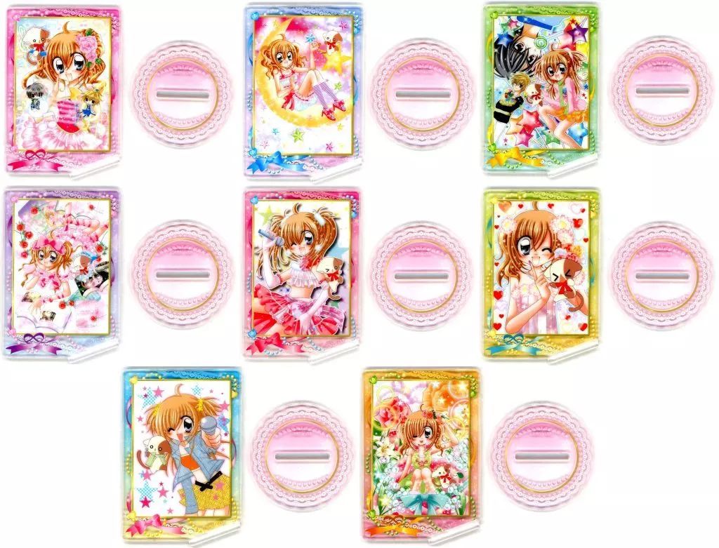 きらりんレボリューション　アクリルパネル きらりん☆レボリューション グリッターアクリルブロック