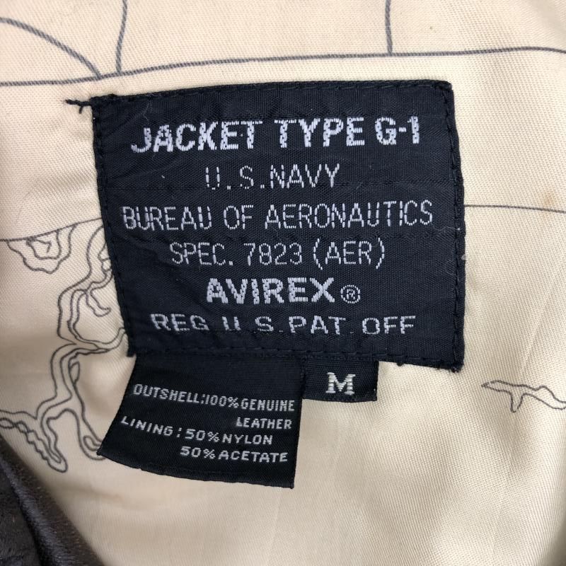 【中古】AVIREX フライトジャケット G-1 M[91][240091373541] 中古】AVIREX フライトジャケット G-1 M[91] アヴィレックス - メルカリ
