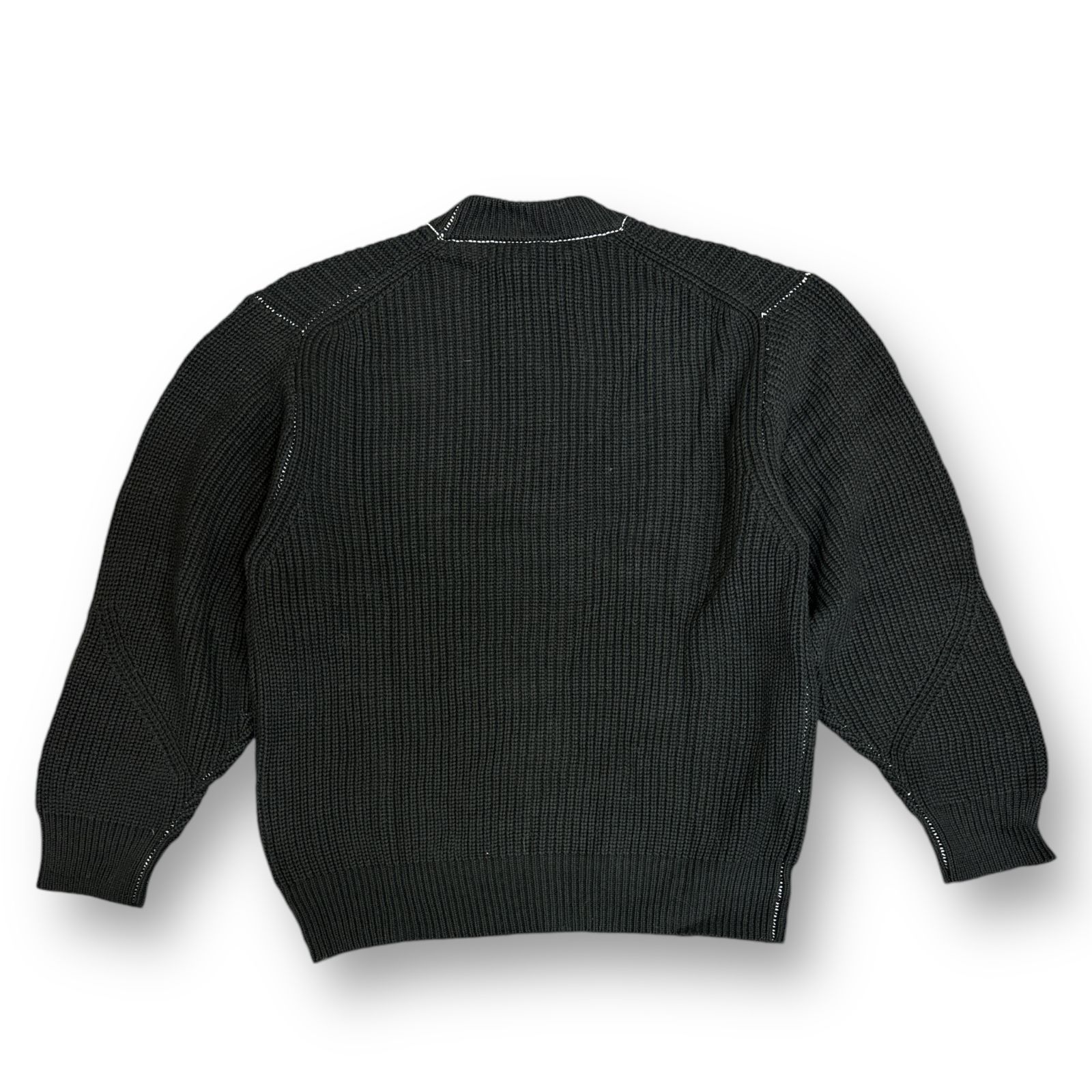 新品 SHOOP 24SS KNITTED HOLE JUMPER SHSS24025 デザイン カシミヤ混 