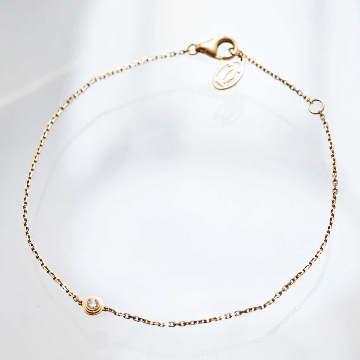 3363) カルティエ CARTIER 750PG ピンクゴールド ディアマンレジェ 