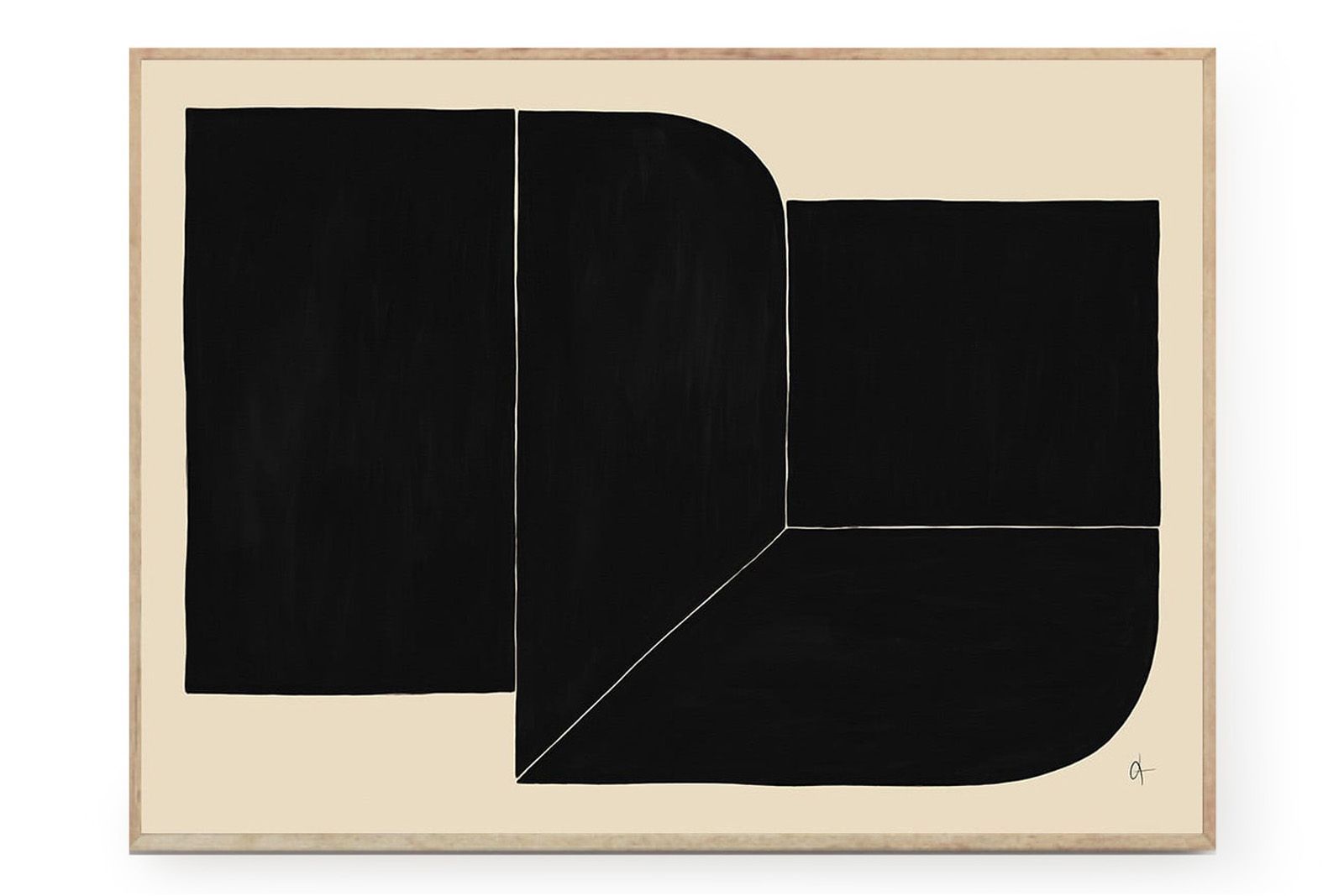 ポスター/アートプリント　70×100cm　6am/124x10568-70x100