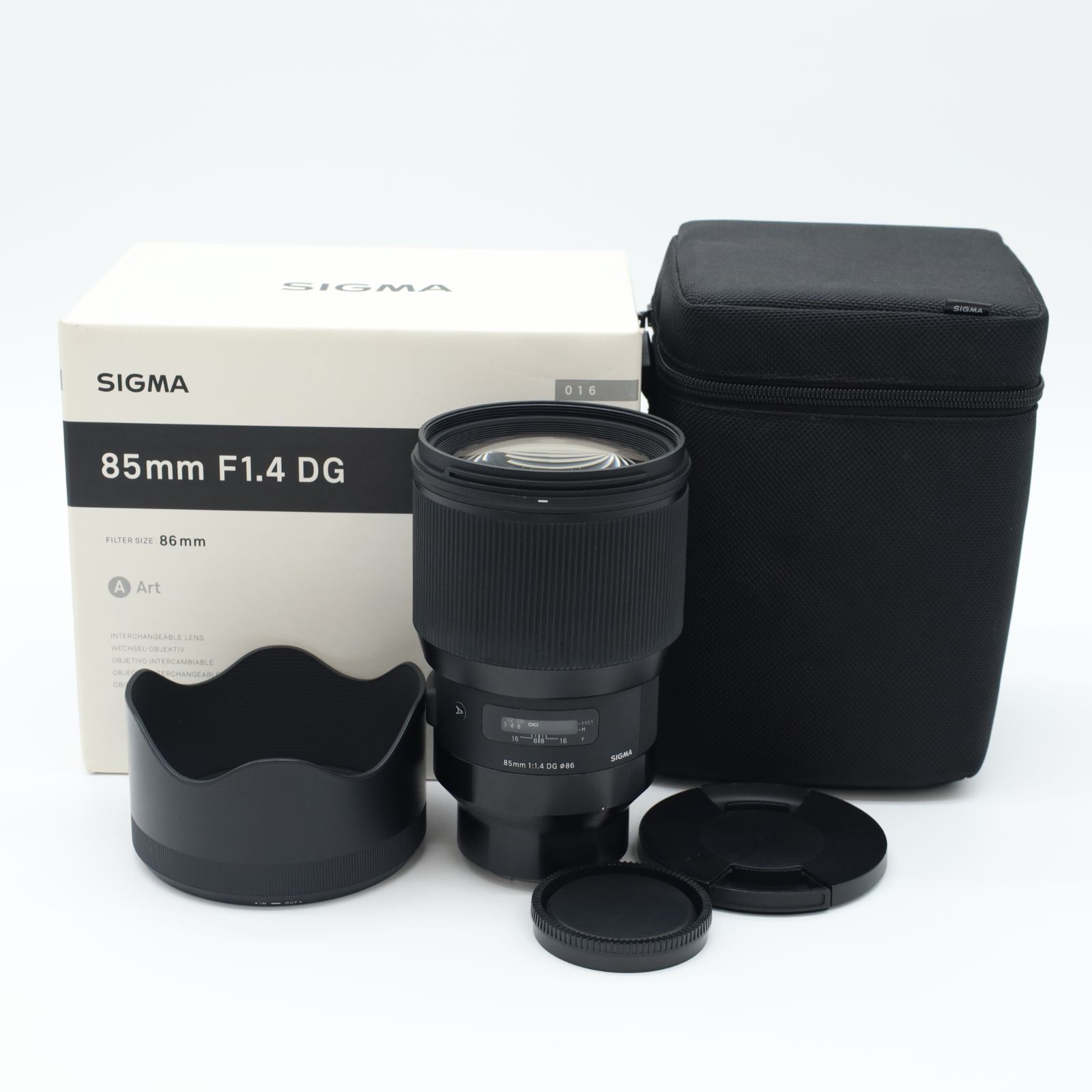 SIGMA 85mm F1.4 DG HSM Art ソニー Eマウント 箱 Sigma Art 85mm F/1.4 DG HSM Telephoto Lens for Canon EF for