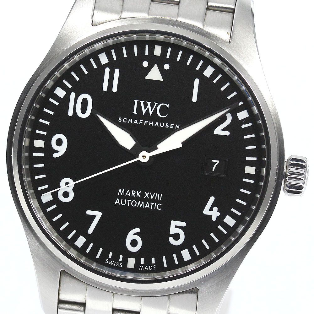 IWC SCHAFFHAUSEN IW327015 パイロットウォッチ マークXVIII デイト