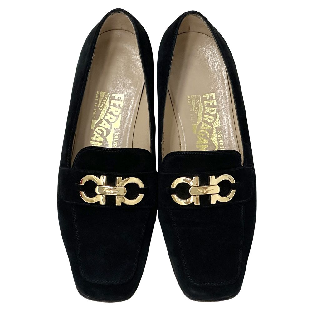 ローファー スエード