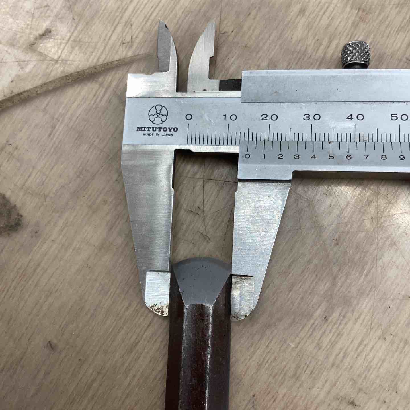 丸鑿 刃幅約5分