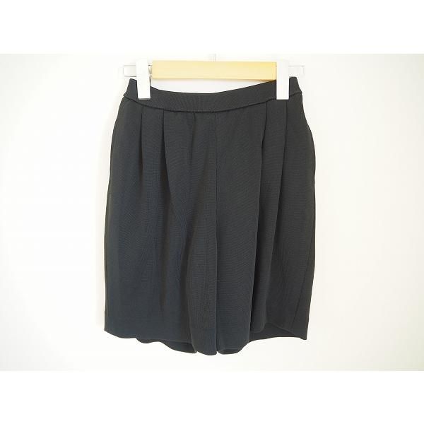 anc フォクシー FOXEY パンツ 38 黒 ショートパンツ レディース