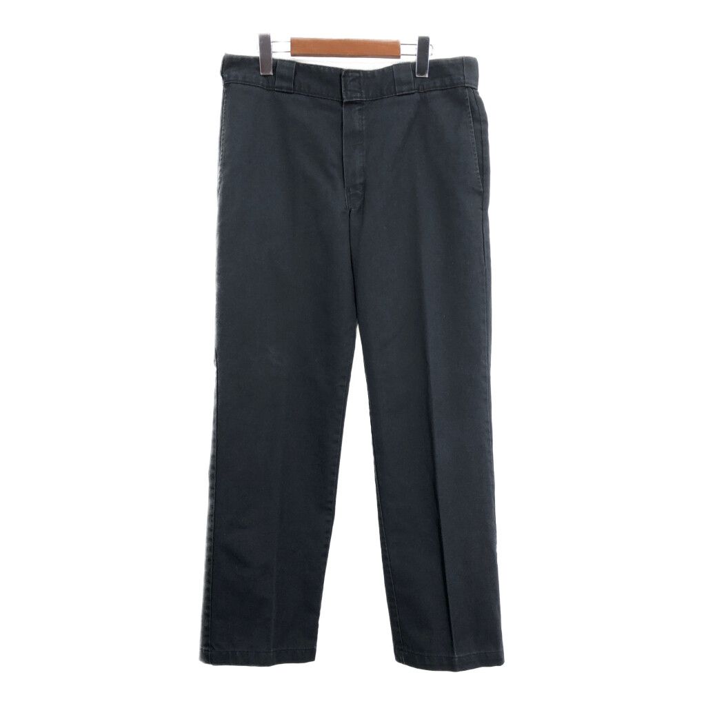 Dickies ディッキーズ ワークパンツ ネイビー (メンズ W33 L30) 中古 古着 S2862