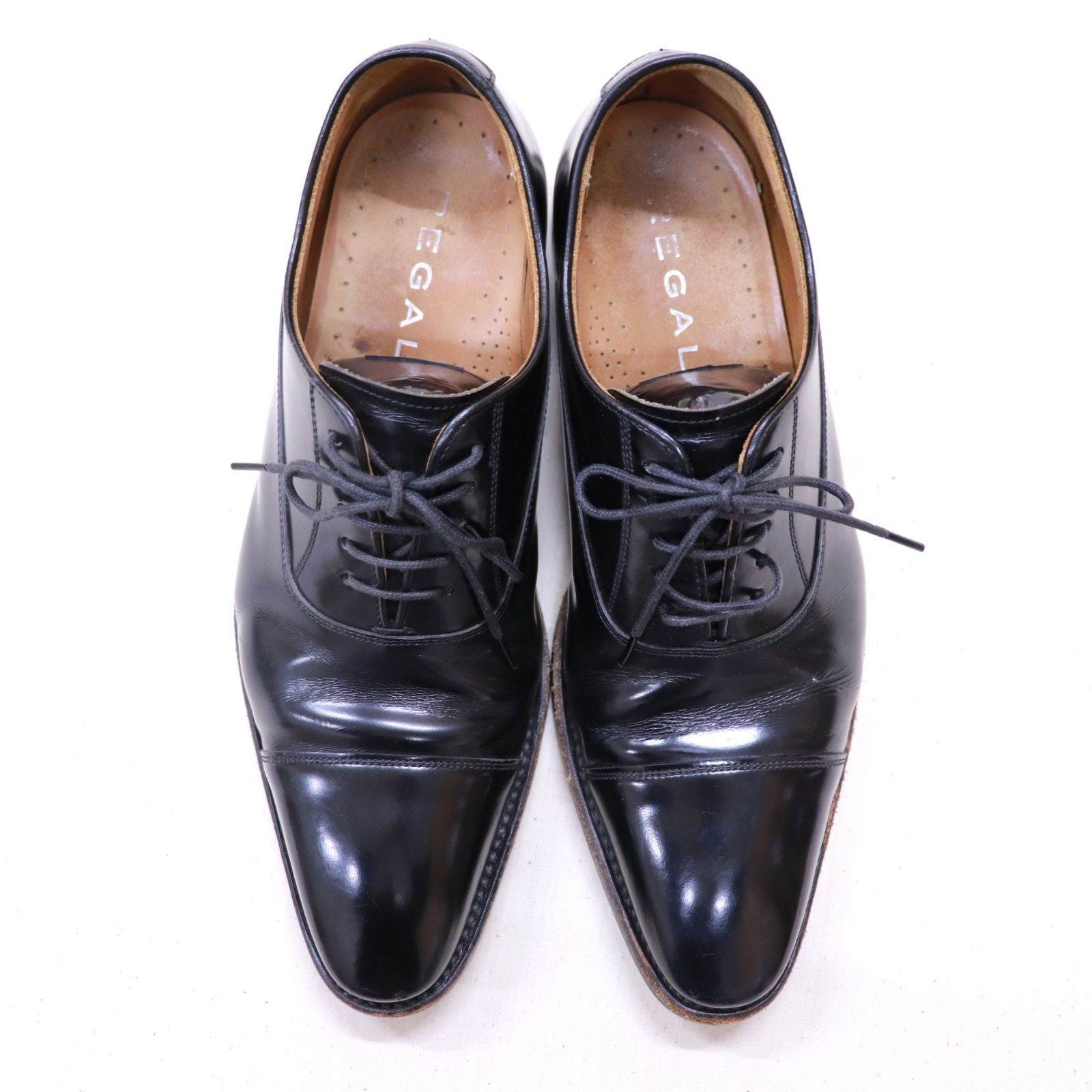 極美品 REGAL ストレート ビジネス シューズ 革靴 25.5 黒 315R 極美品 REGAL ストレート ビジネス シューズ 革靴 25.5 黒 315R