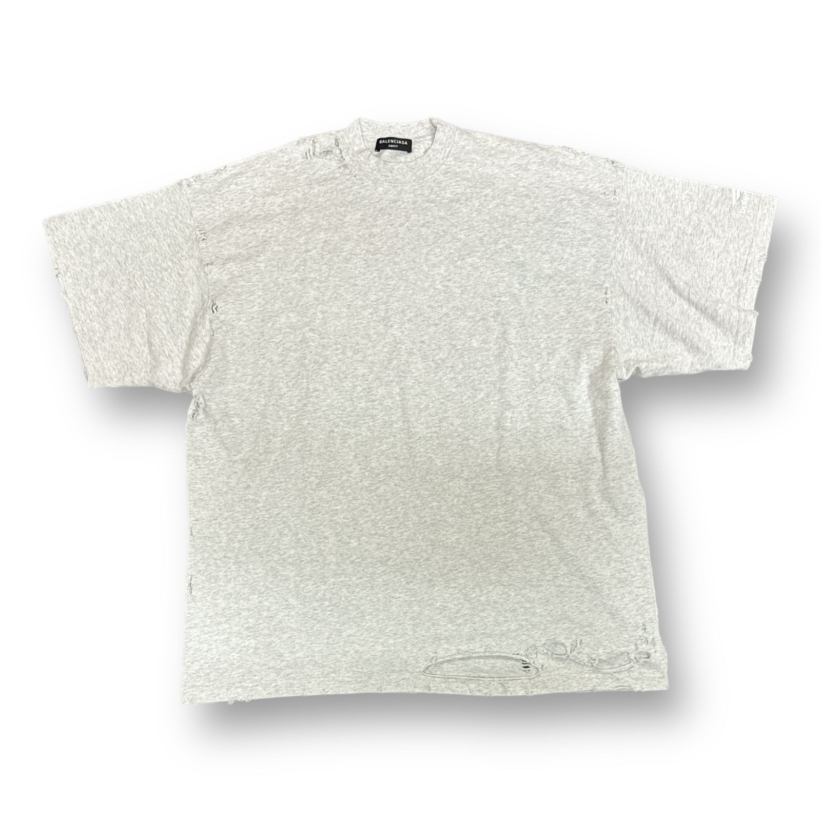 国内正規 BALENCIAGA デストロイ リペア 加工 Tシャツ 704056 TMVA5 