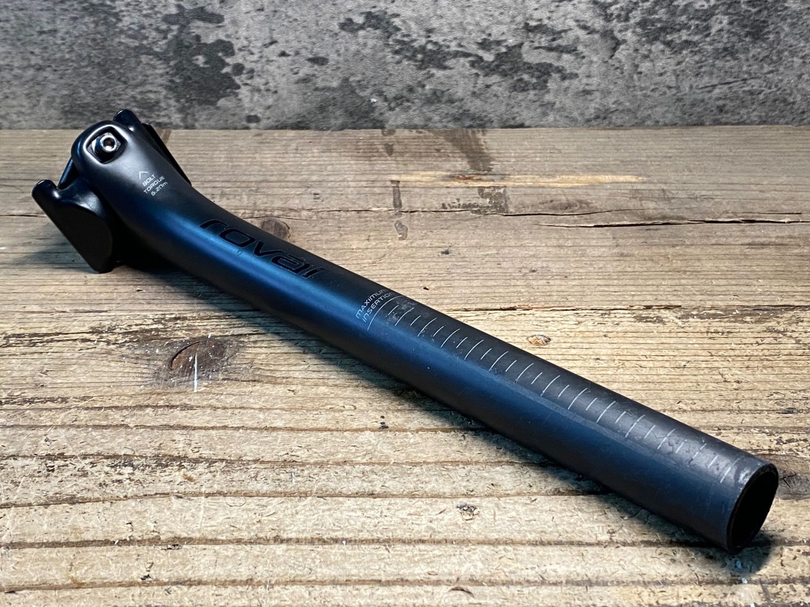 JJ021 ロヴァール ROVAL アルピニスト Alpinist カーボン シートポスト 27.2Φ 約280mm カット加工
