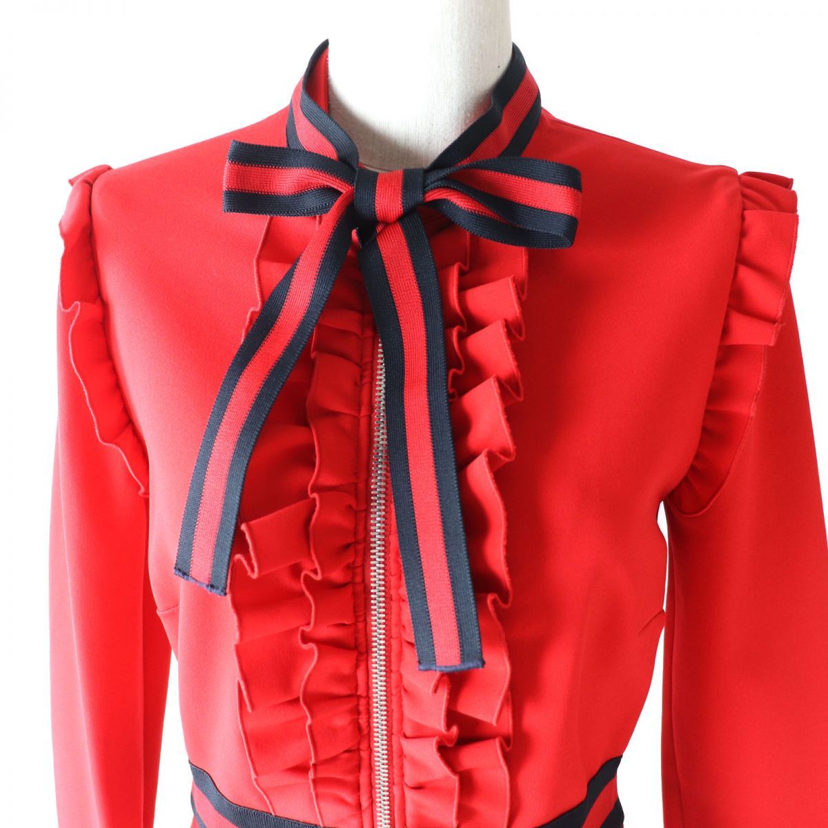 GUCCI シェリーライン ジャージー ワンピース ドレス S 457032