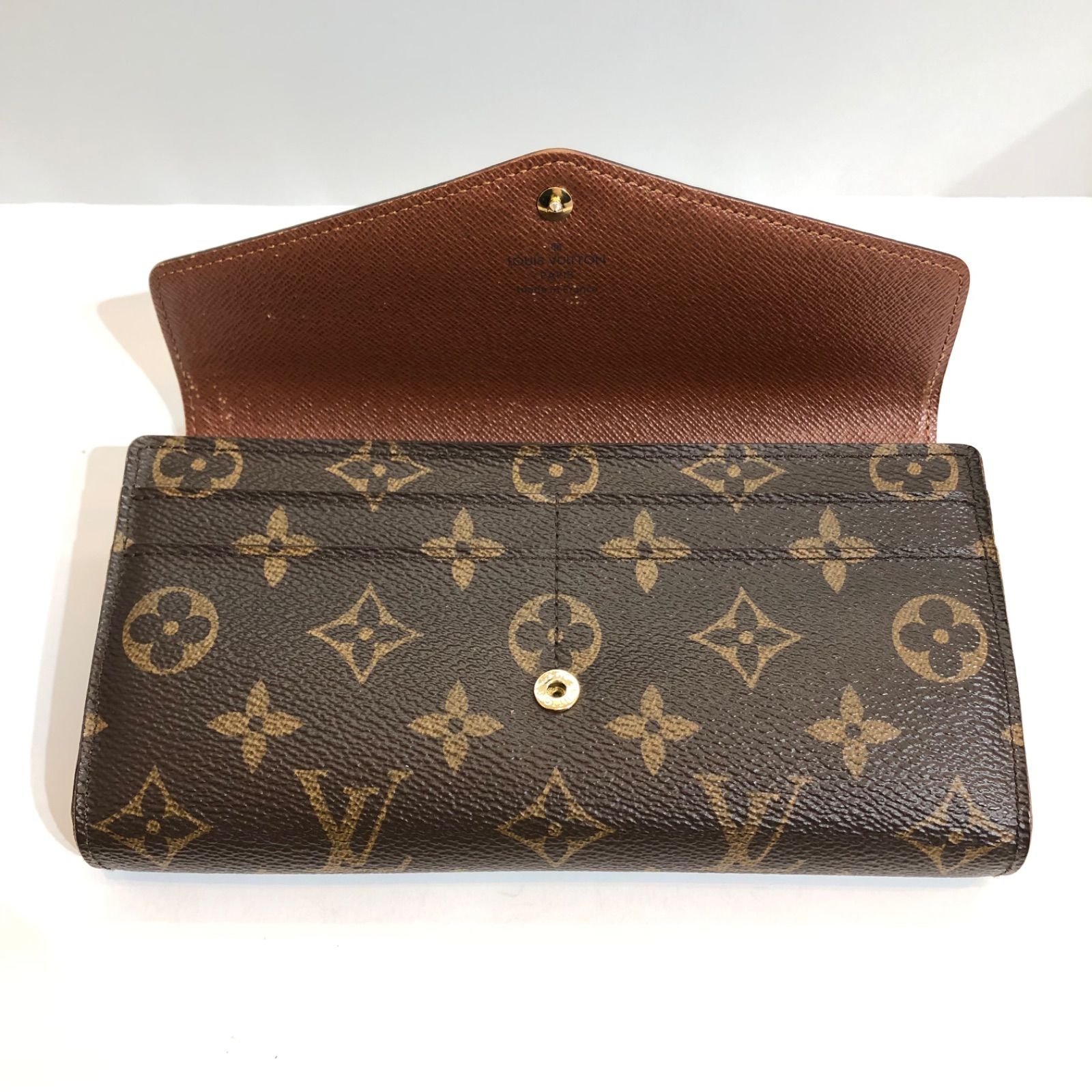 LOUIS VUITTON ルイヴィトン モノグラム サラ 長財布 M60531 - メルカリ