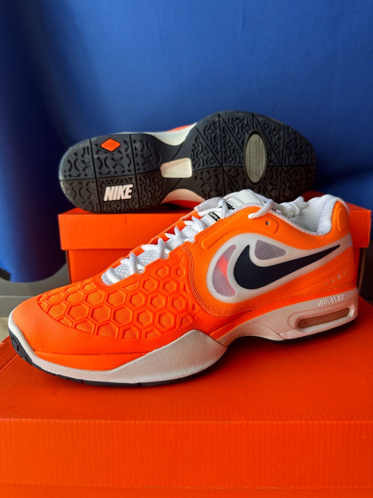 ラスト1足！BIGサイズ！これもナダルモデル！NIKE AIRMAX COURT BALLISTIC 4.3【487986-841】 US14 / 32cm☆箱付きデッドストック