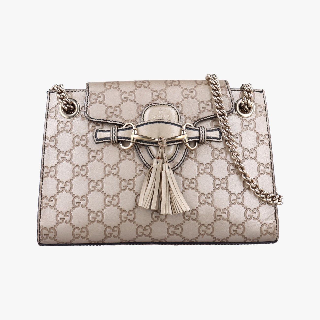 グッチGucciエミリーゴールドレザー369621H017497716