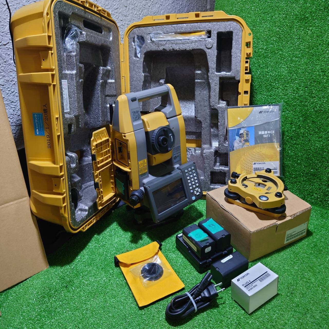トプコン GT-1005 トータルステーション② 付属品・ケース有 ※付属品 