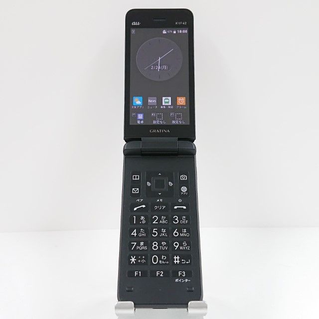GRATINA KYF42 au ブラック 送料無料 本体 c10174 - メルカリ