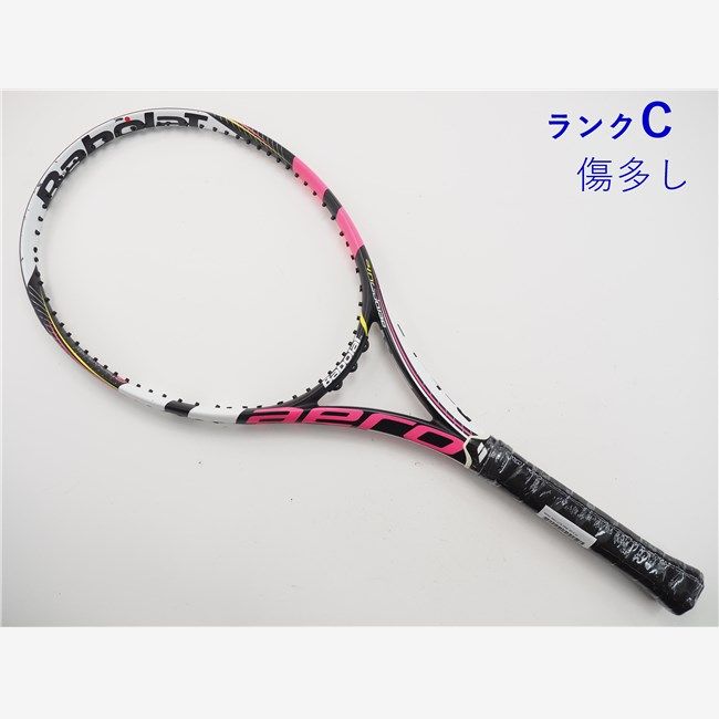 中古 テニスラケット バボラ アエロ ライト ピンク 2015年モデル (G1)BABOLAT AERO PRO LITE PINK 2015 -  メルカリ