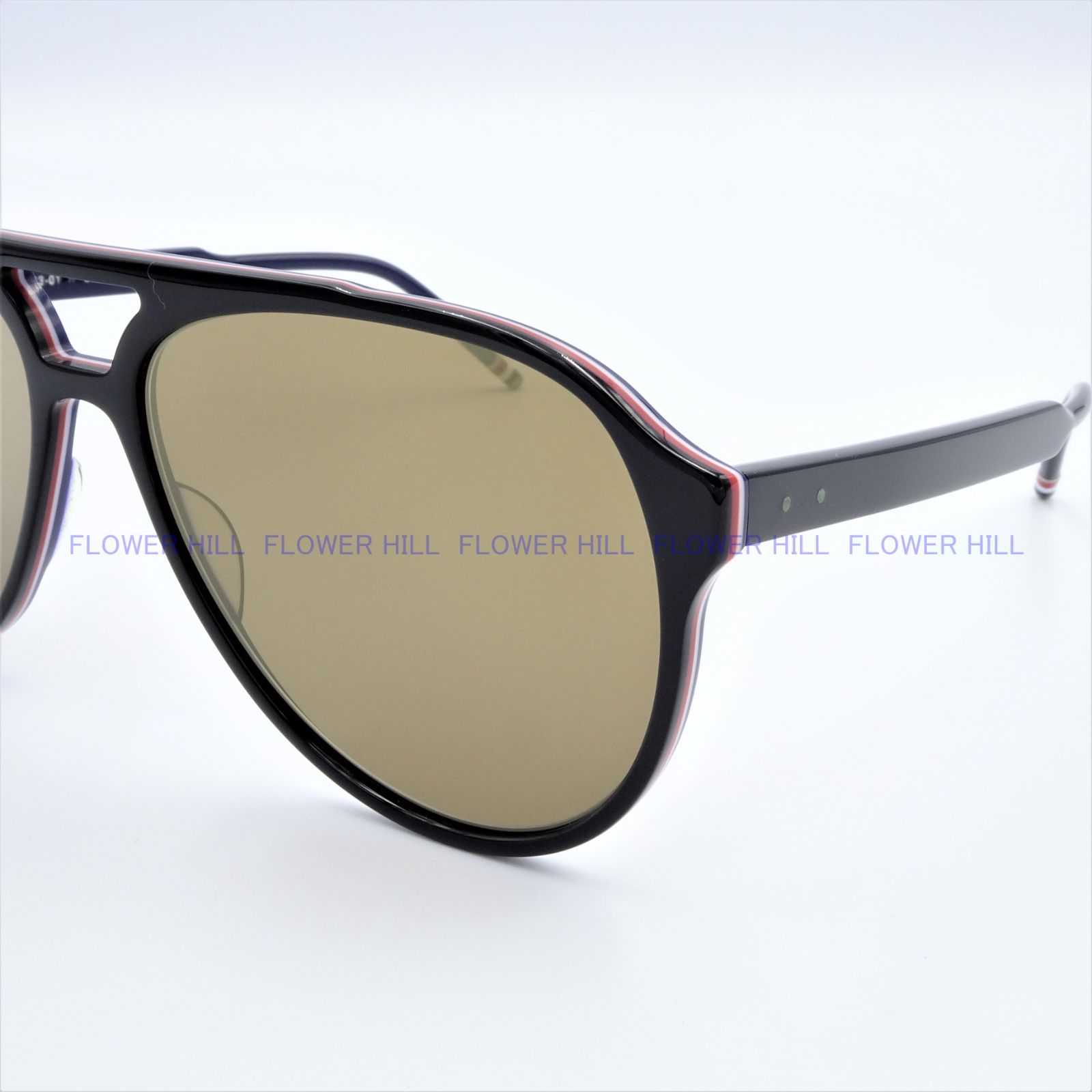 THOM BROWNE トムブラウン サングラス TBS408-63-01 BLK ブラック