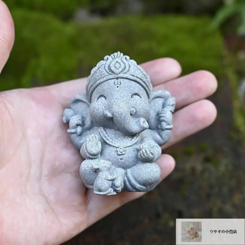 新作入荷，新作入荷，HOT エレガントな東南アジア風象の鼻の富の神像 -