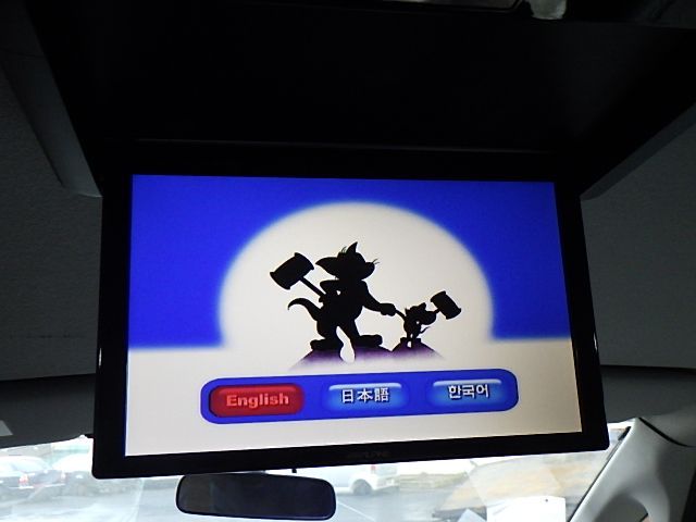 N2312-5 アルパイン PCX-R3300B 10.2インチ プラズマクラスター付フリップダウンモニター リモコンセット