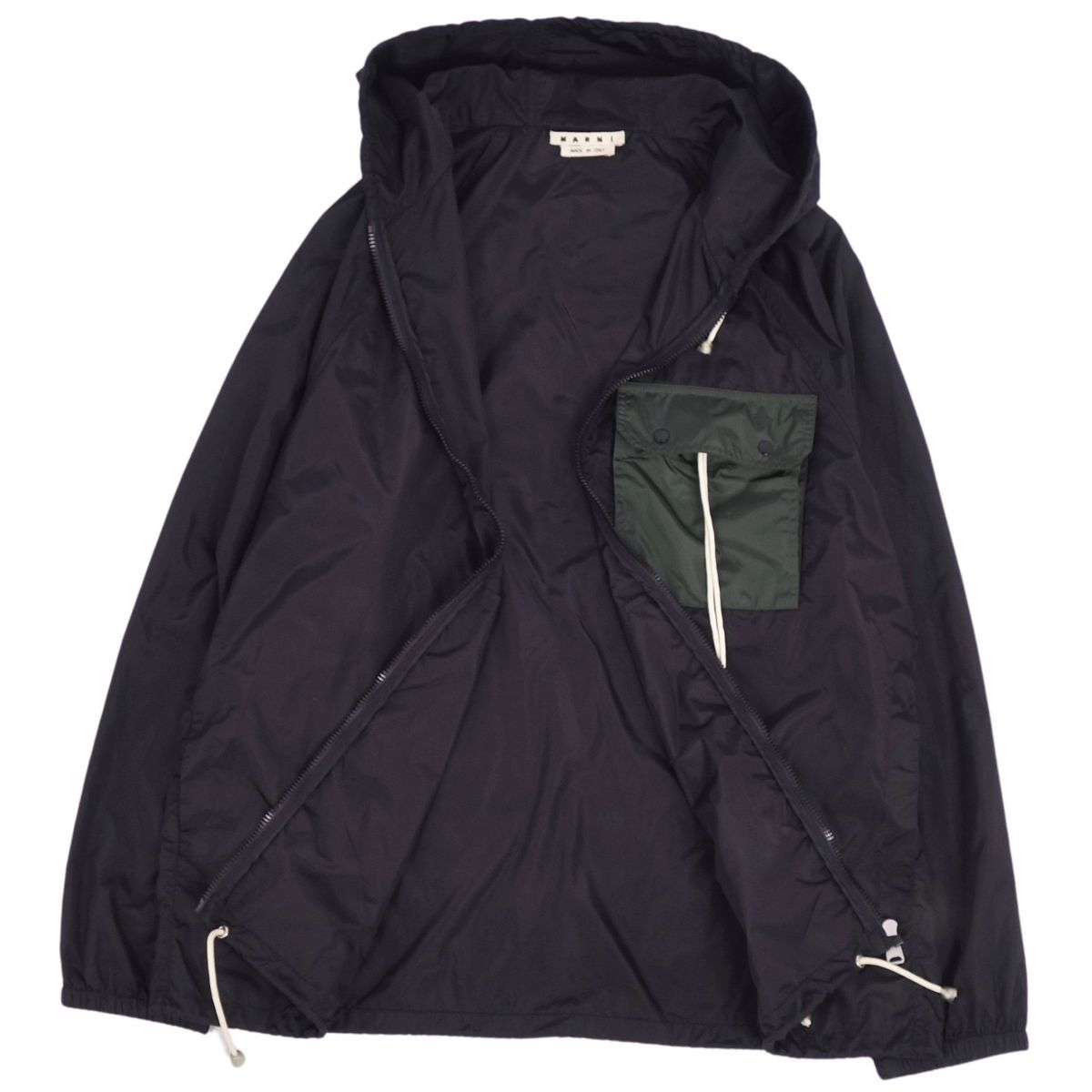 美品 マルニ MARNI 20SS ジャケット ブルゾン パーカー フーディー 美品 マルニ MARNI 20SS ジャケット ブルゾン パーカー