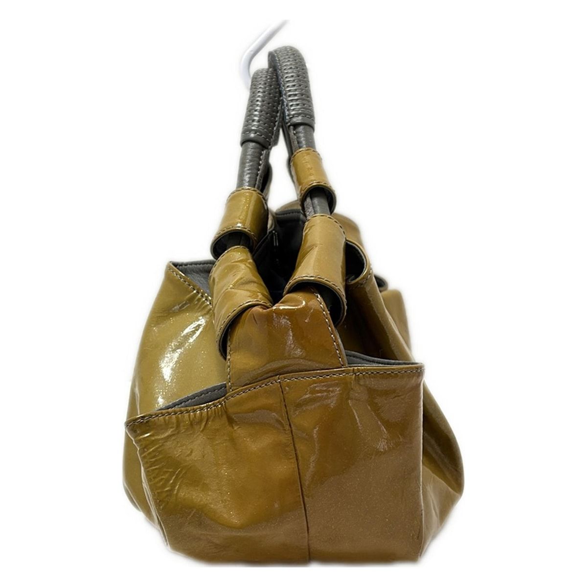 LOEWE(ロエベ) トートバッグ ナッパアイレ グレー ラメ レザー