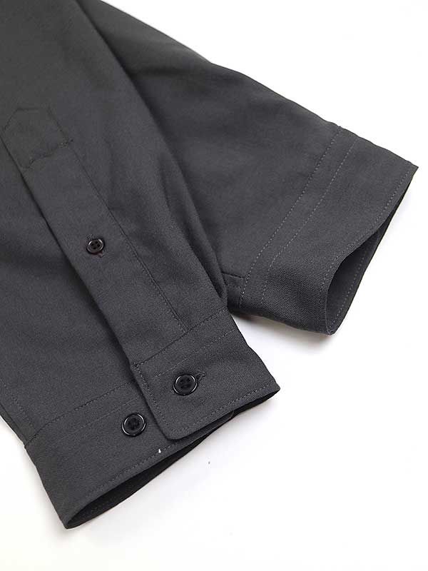 marka マーカ 23AW STUDIOUS別注 SKIPPER SH スキッパーカラーシャツ